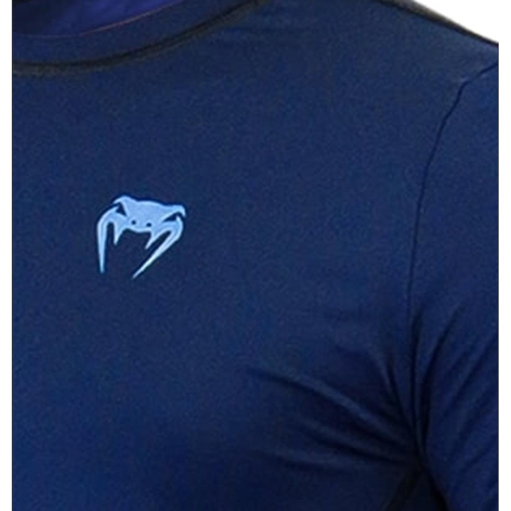 Imagem 4 do produto Camiseta Manga Longa Venum Drygear Basic Navy - Masculina