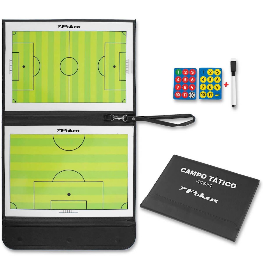 Imagem 3 do produto Campo Tatico de Futebol com Imã e Caneta Poker