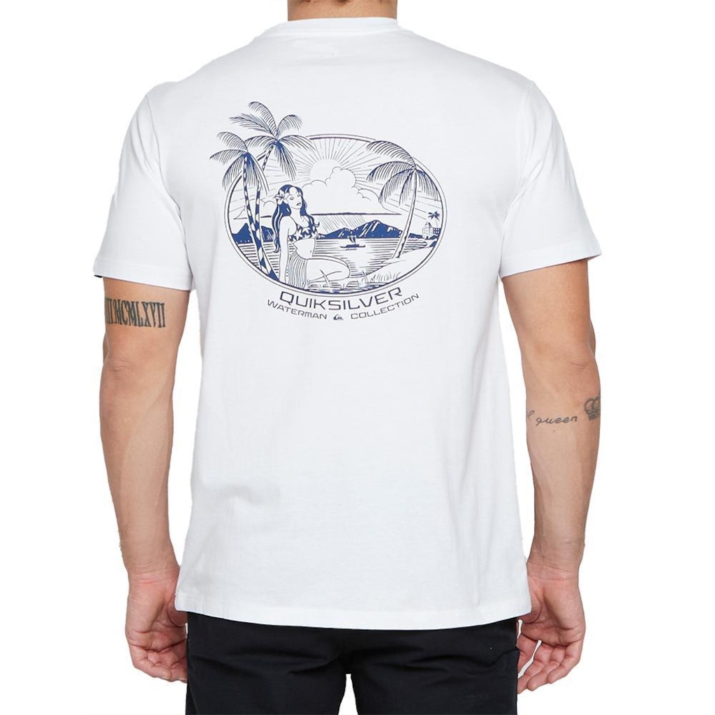 Imagem 2 do produto Camiseta Quiksilver Restin And Relaxing - Masculina