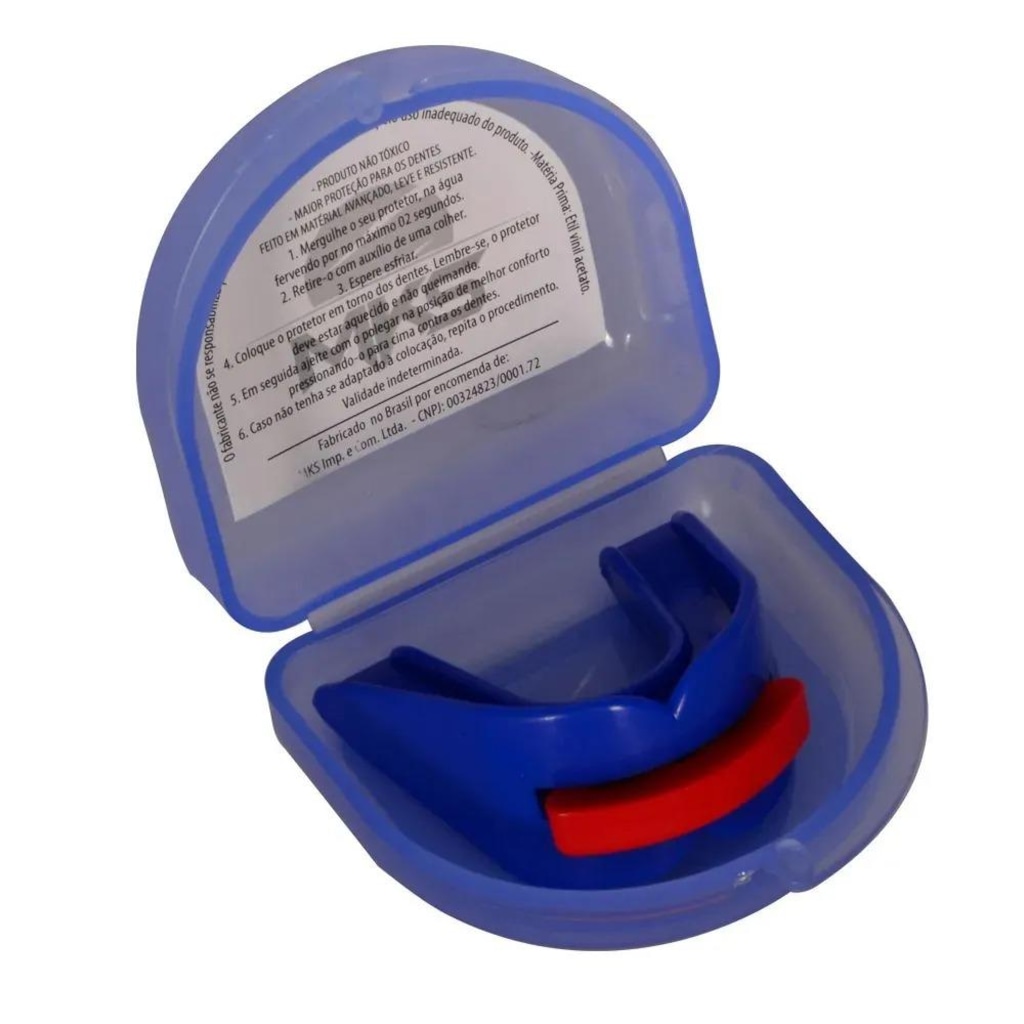 Imagem 3 do produto Protetor Bucal Duplo para Karate Mks Cbk Oficial