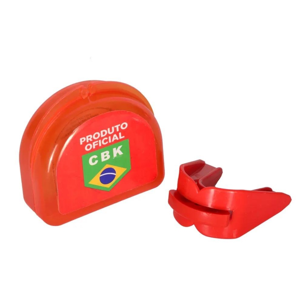 Imagem 2 do produto Protetor Bucal Duplo para Karate Mks Cbk Oficial