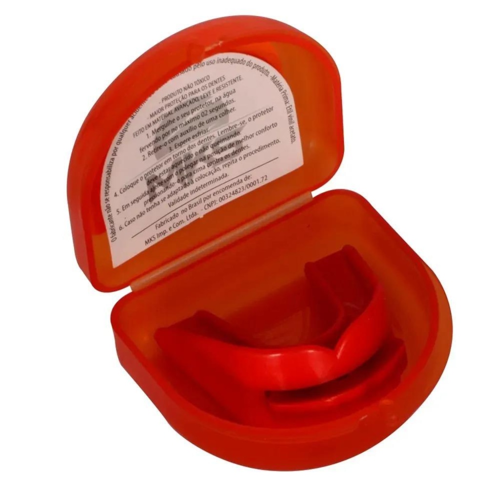Imagem 3 do produto Protetor Bucal Duplo para Karate Mks Cbk Oficial