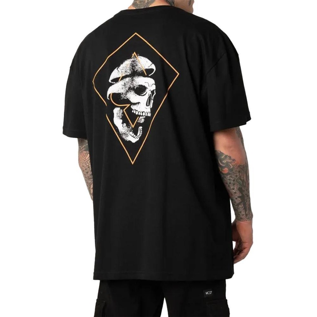 Imagem 2 do produto Camiseta Mcd Pipa Crânio - Masculina