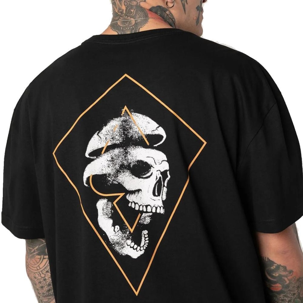 Imagem 4 do produto Camiseta Mcd Pipa Crânio - Masculina