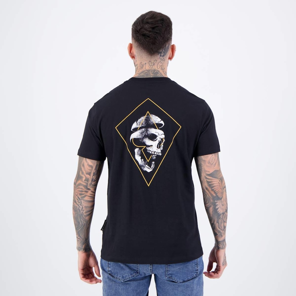 Imagem 4 do produto Camiseta Mcd Pipa Crânio - Masculina