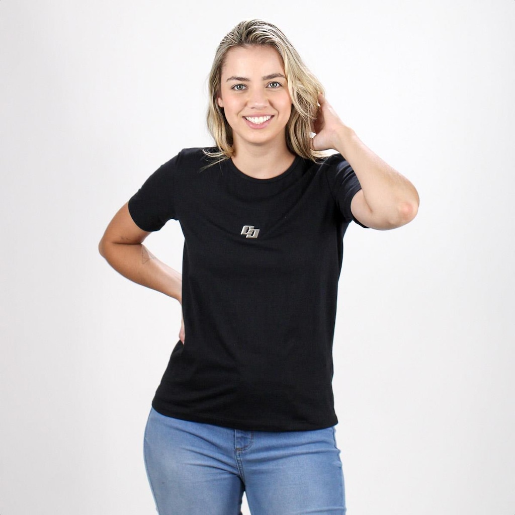 Imagem 2 do produto Camiseta Colcci Basics Logomania - Feminina