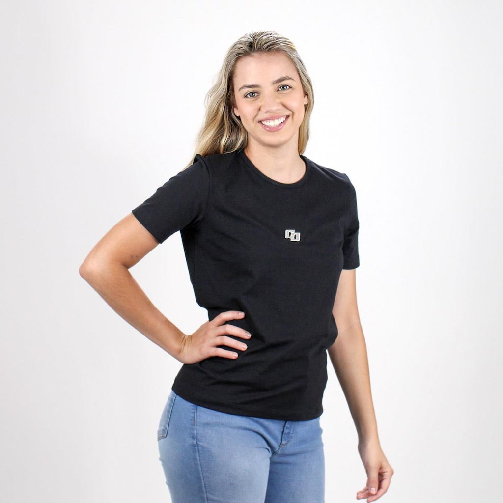 Imagem 4 do produto Camiseta Colcci Basics Logomania - Feminina