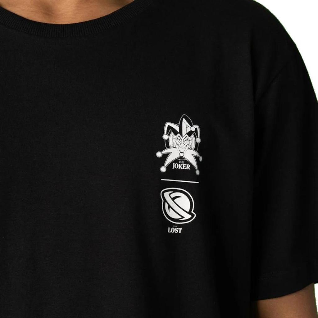 Imagem 3 do produto Camiseta Lost Joker Quadrinhos - Masculina