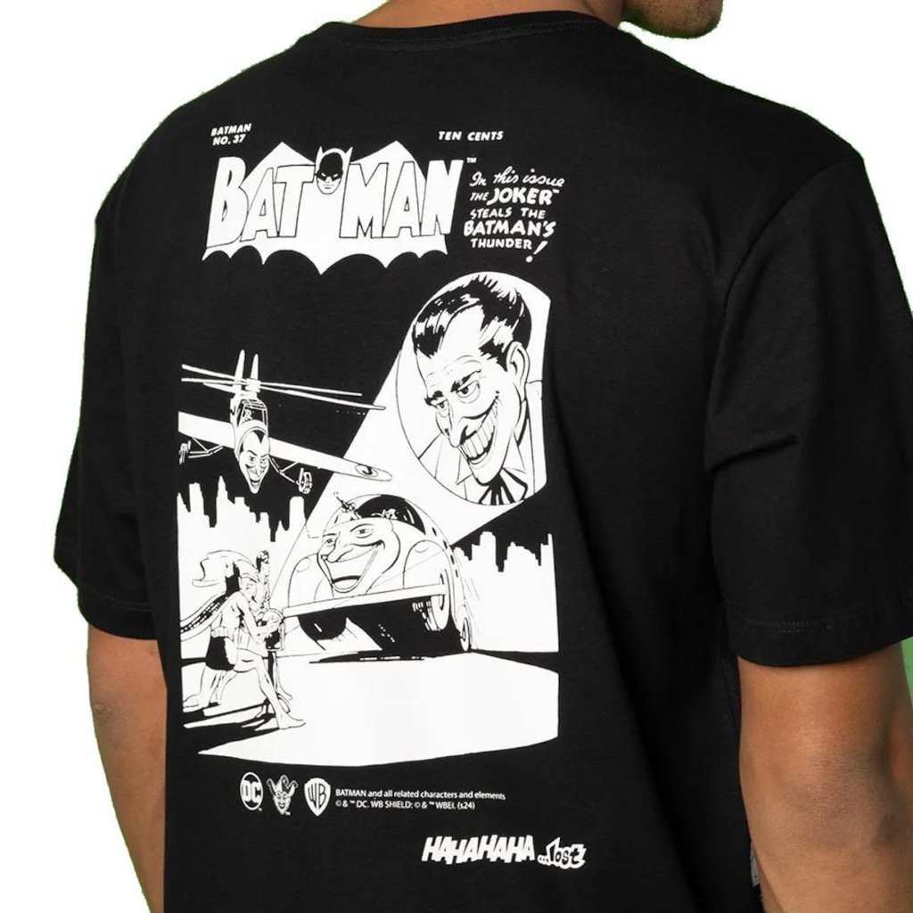 Imagem 4 do produto Camiseta Lost Joker Quadrinhos - Masculina