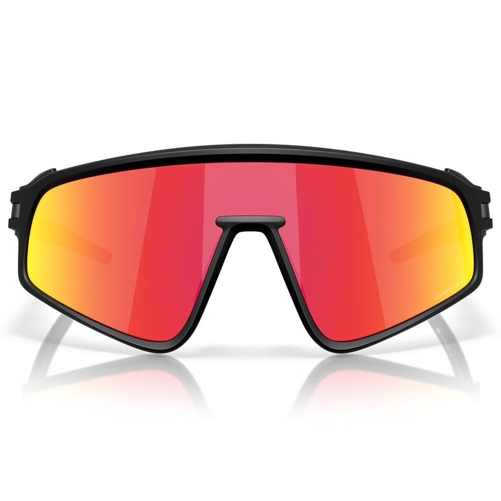 Imagem 3 do produto Óculos de Sol Unissex Oakley Latch Panel Matte Black Prizm Ruby