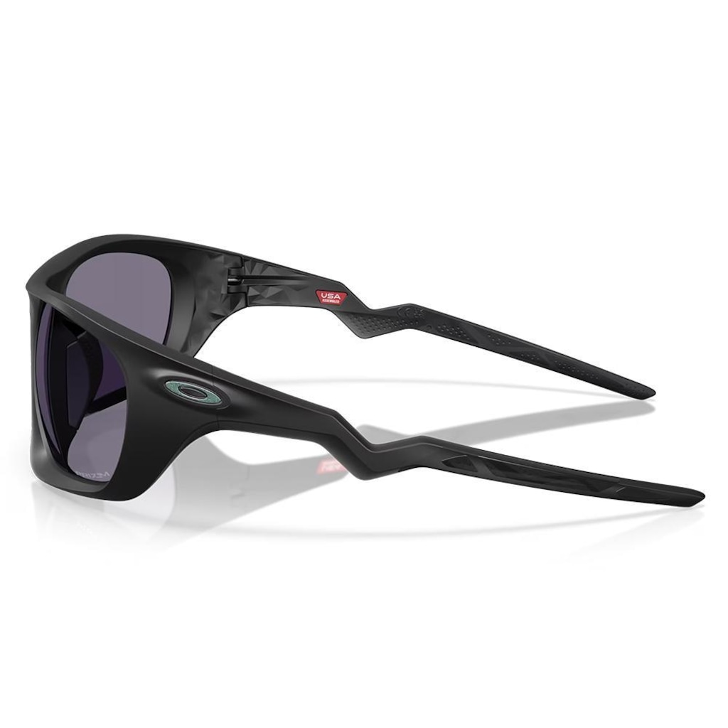 Imagem 2 do produto Óculos de Sol Unissex Oakley Lateralis Matte Black Ink Prizm Grey