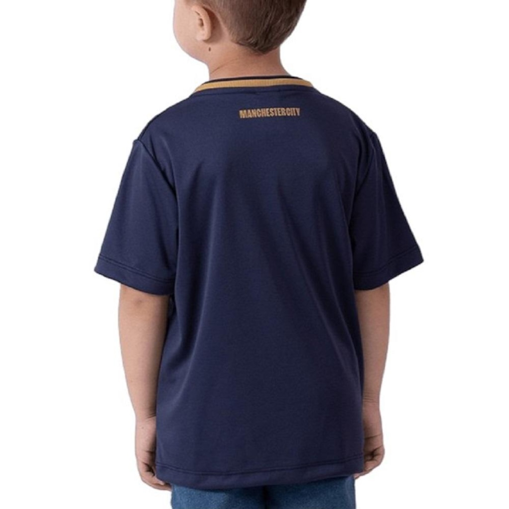 Imagem 2 do produto Camisa Manchester City Braziline Peter - Infantil