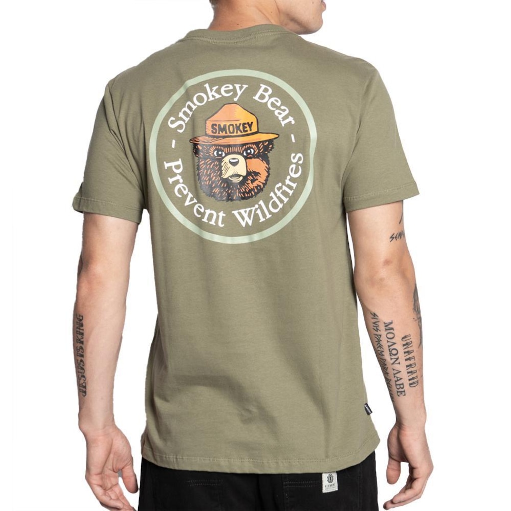 Imagem 2 do produto Camiseta Element Classic Smokey Bp - Masculina