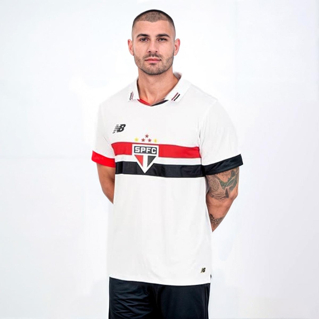 Imagem 3 do produto Camiseta do São Paulo 2024 New Balance Spfc - Masculina