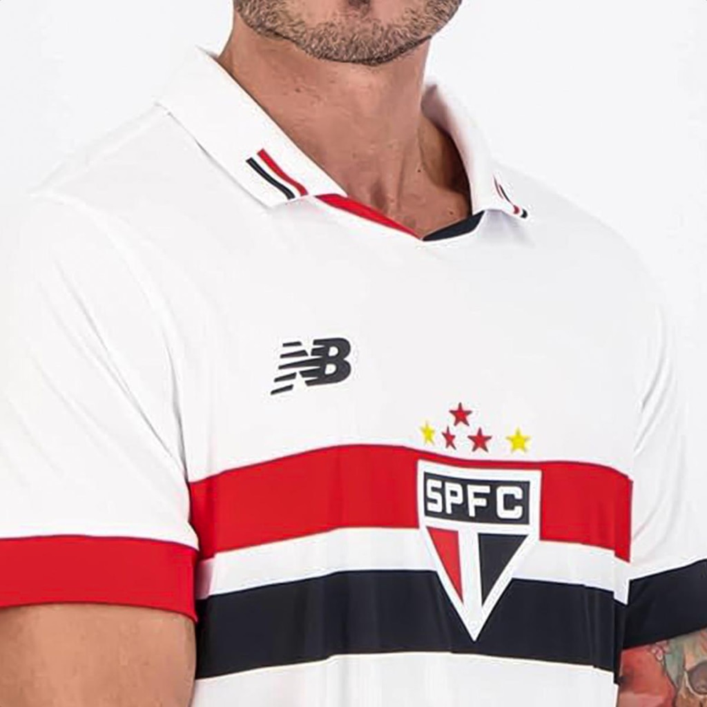 Imagem 5 do produto Camiseta do São Paulo 2024 New Balance Spfc - Masculina