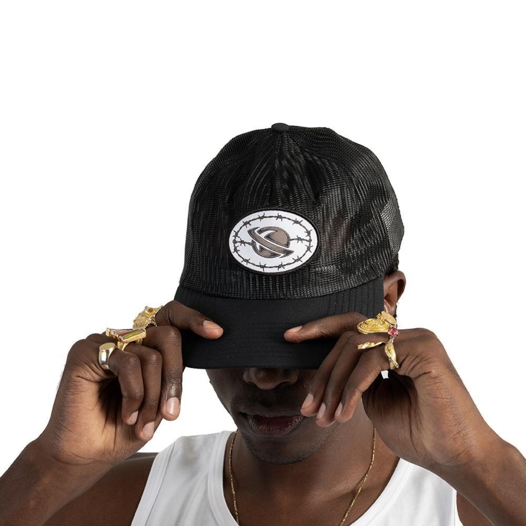 Imagem 3 do produto Boné Aba Reta Lost Trucker Barbed Wire - Snapback - Adulto