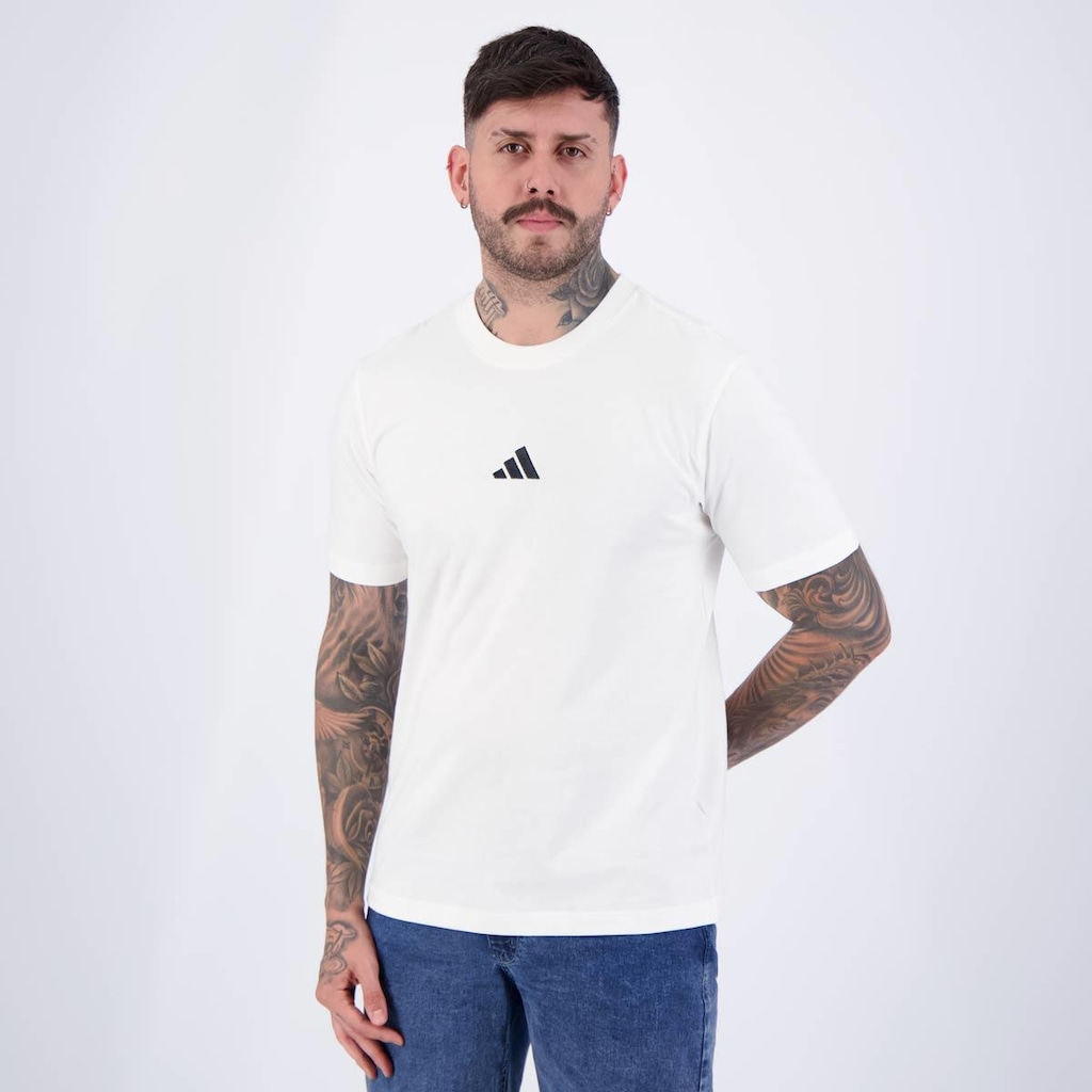 Imagem 3 do produto Camiseta adidas 3S Logo - Masculina