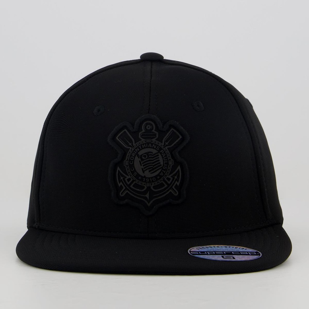 Imagem 2 do produto Boné Aba Reta Supercap Corinthians Americano - strapback - Adulto