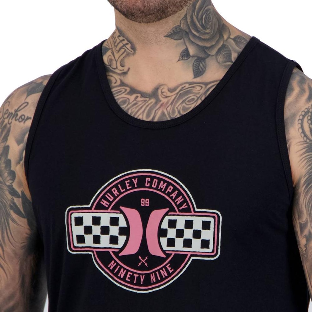 Imagem 3 do produto Camiseta Regata Hurley Racing - Masculina