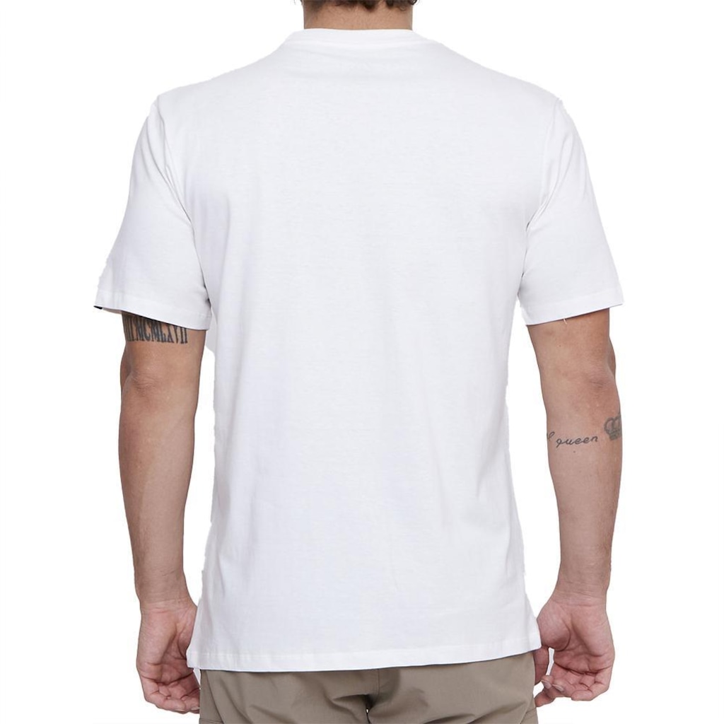 Imagem 2 do produto Camiseta Quiksilver Checker Masculina Snow