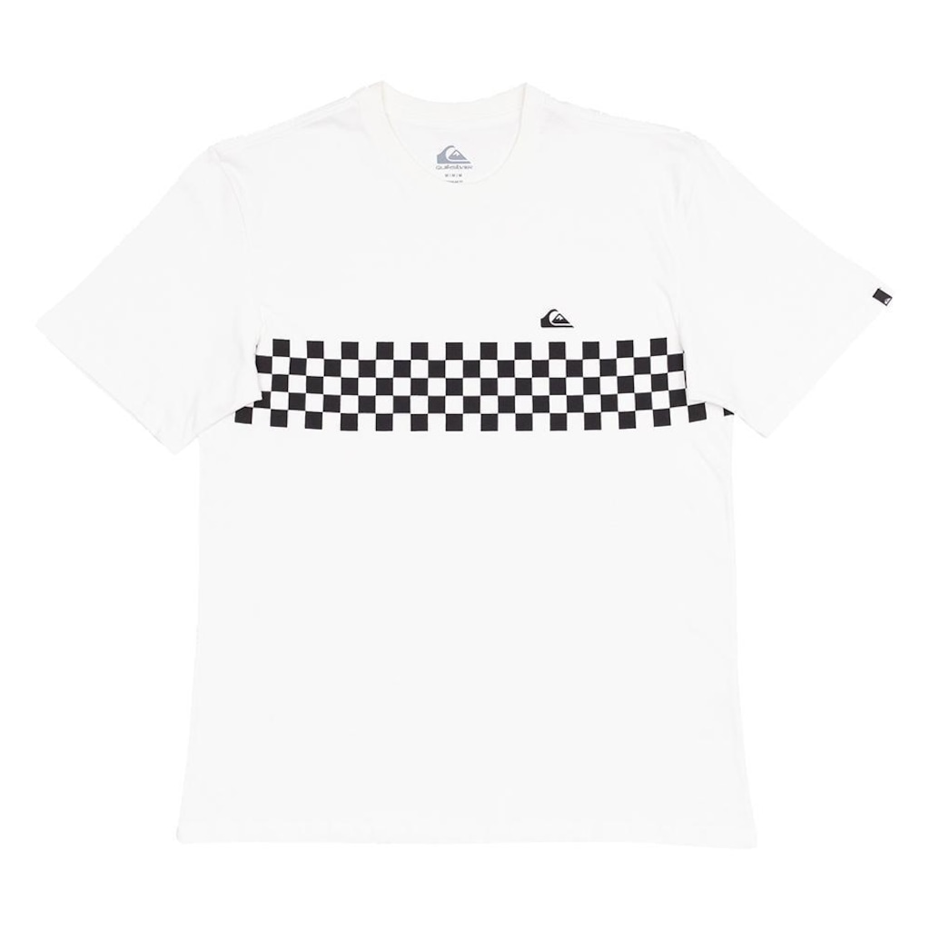 Imagem 3 do produto Camiseta Quiksilver Checker Masculina Snow