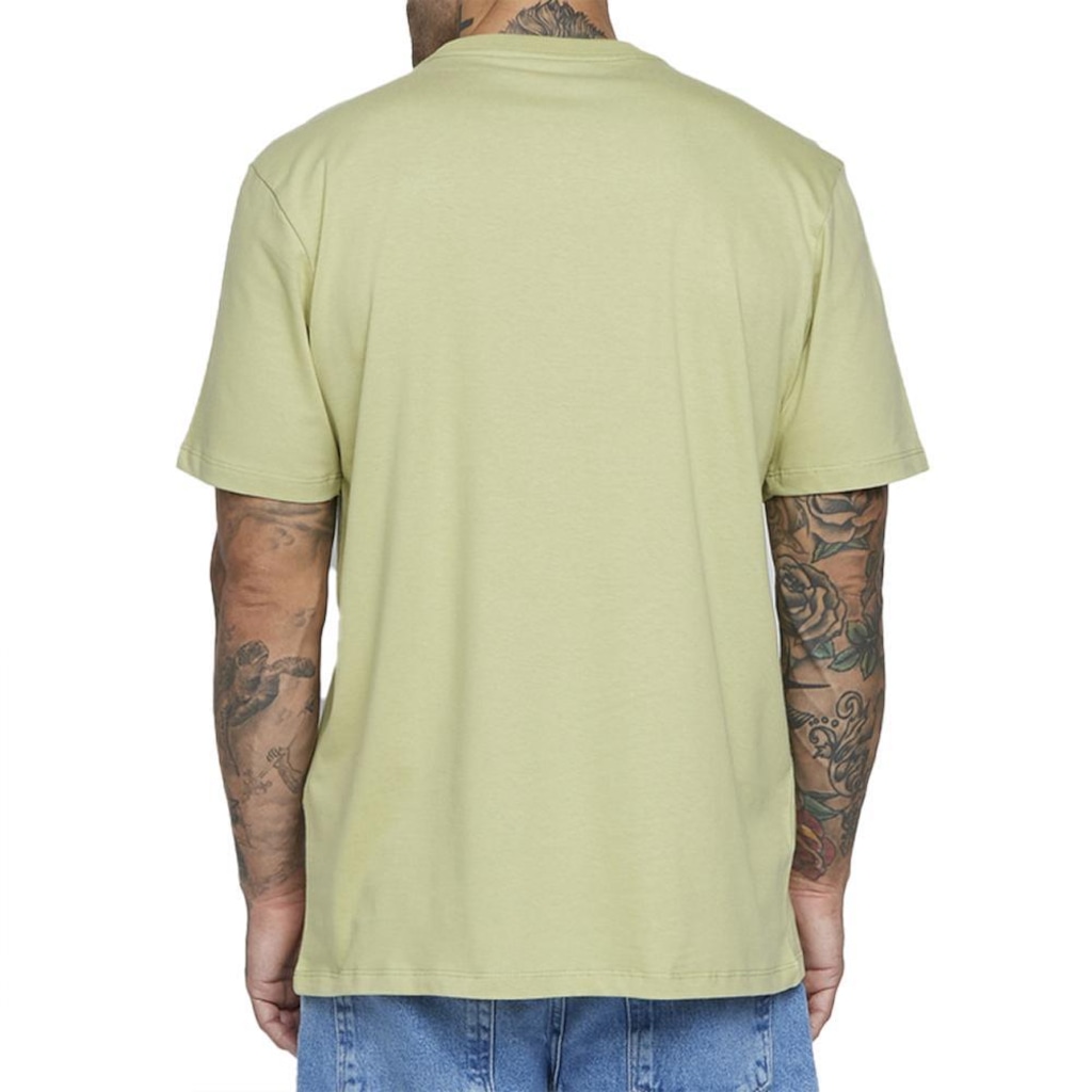 Imagem 2 do produto Camiseta Rvca Big Rvca Colors Sm25 Masculina Verde Claro