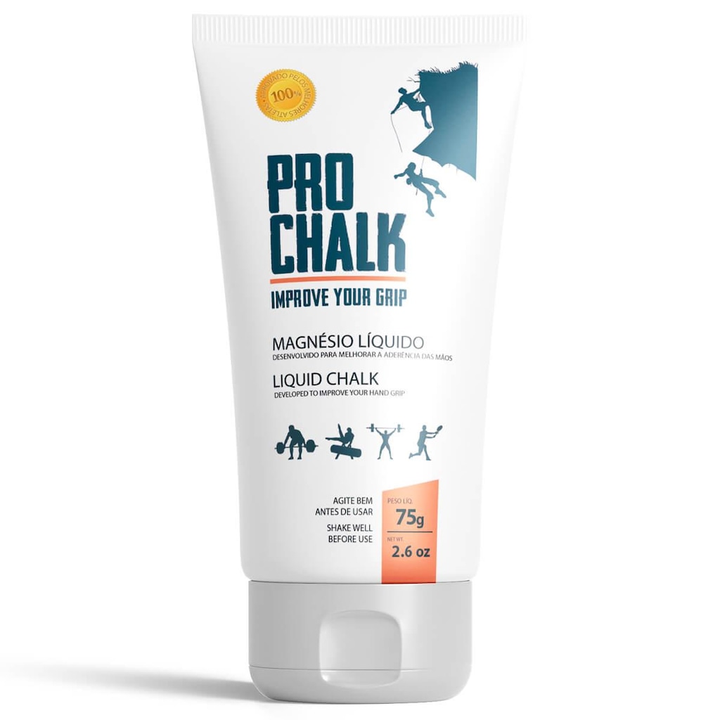 Imagem 2 do produto Magnesio Liquido Pro Chalk Liquid Chalk Tubo 75G - 4 Unidades