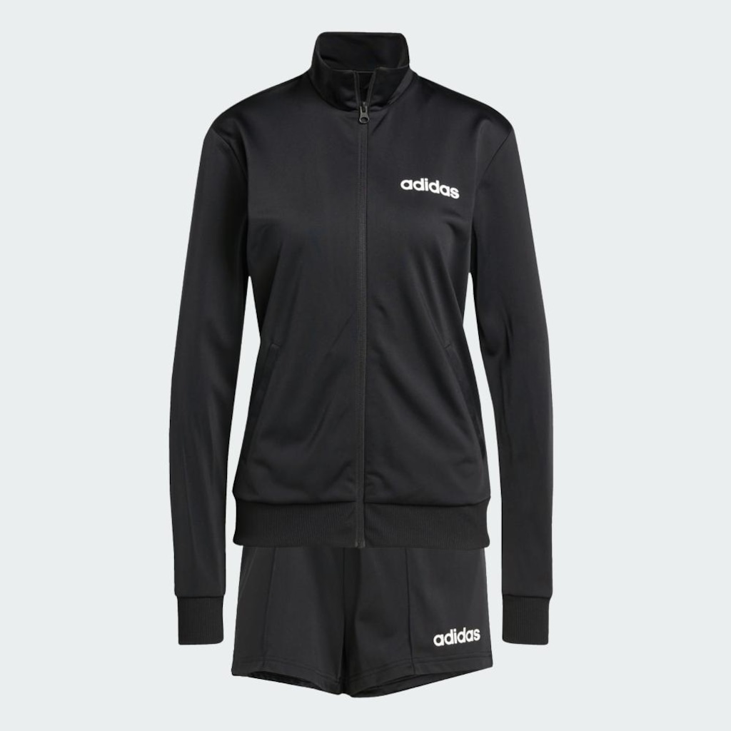 Imagem 2 do produto Conjunto Jaqueta adidas Essentials Linear + Shorts - Feminino