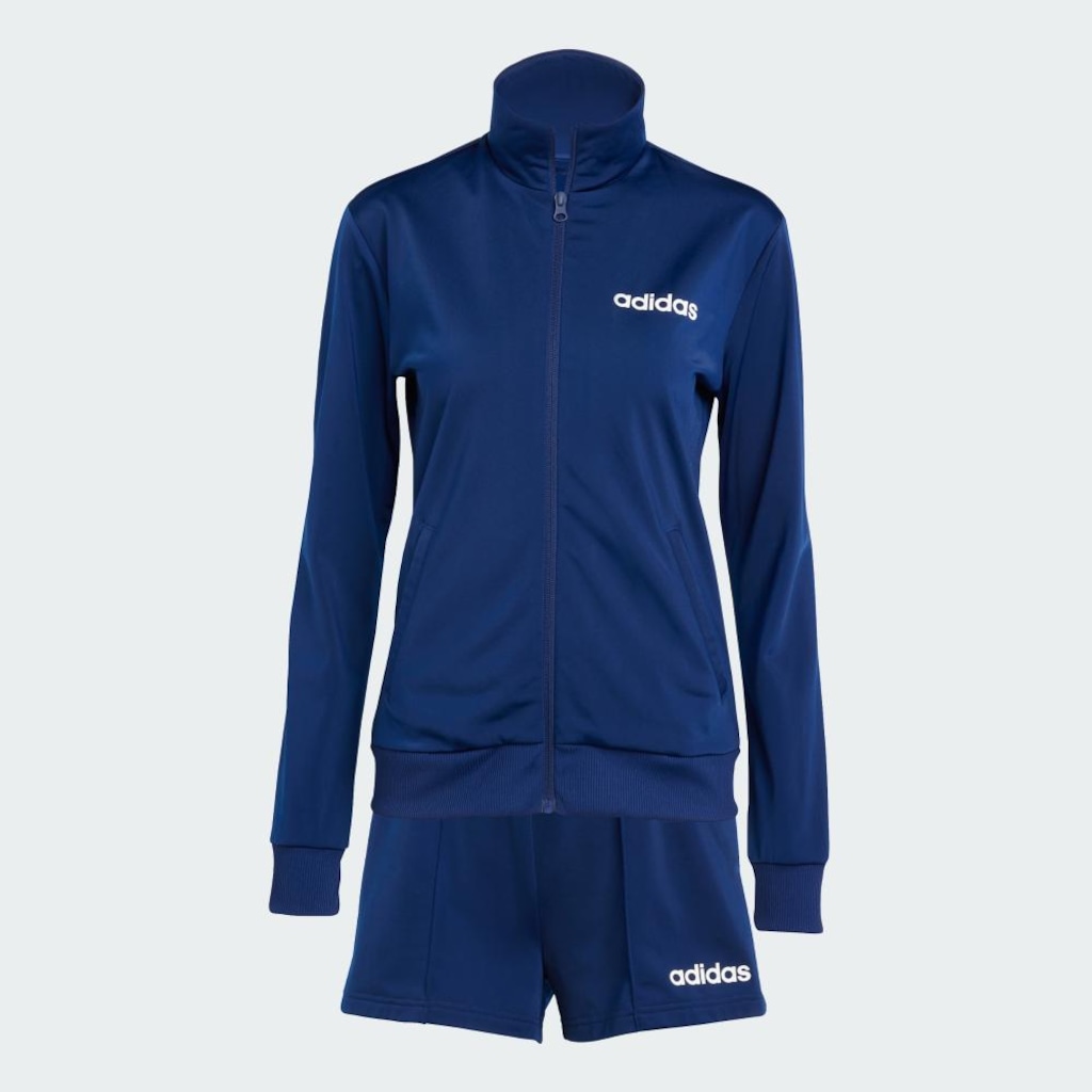 Imagem 2 do produto Conjunto Jaqueta adidas Essentials Linear + Shorts - Feminino