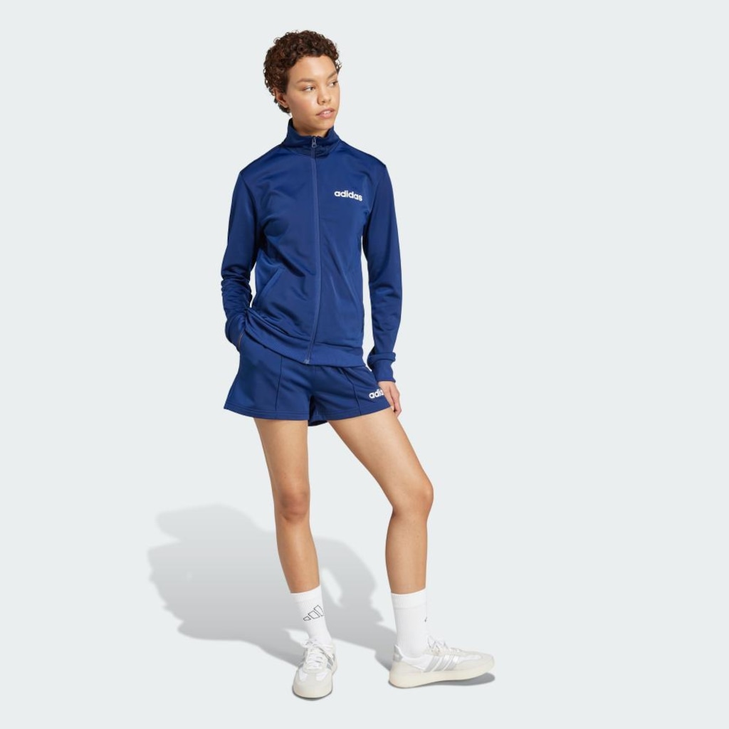 Imagem 4 do produto Conjunto Jaqueta adidas Essentials Linear + Shorts - Feminino
