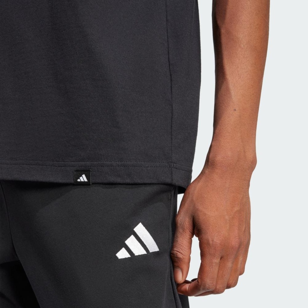 Imagem 5 do produto Camiseta adidas Estampada Bolso Lounge Slides - Masculina