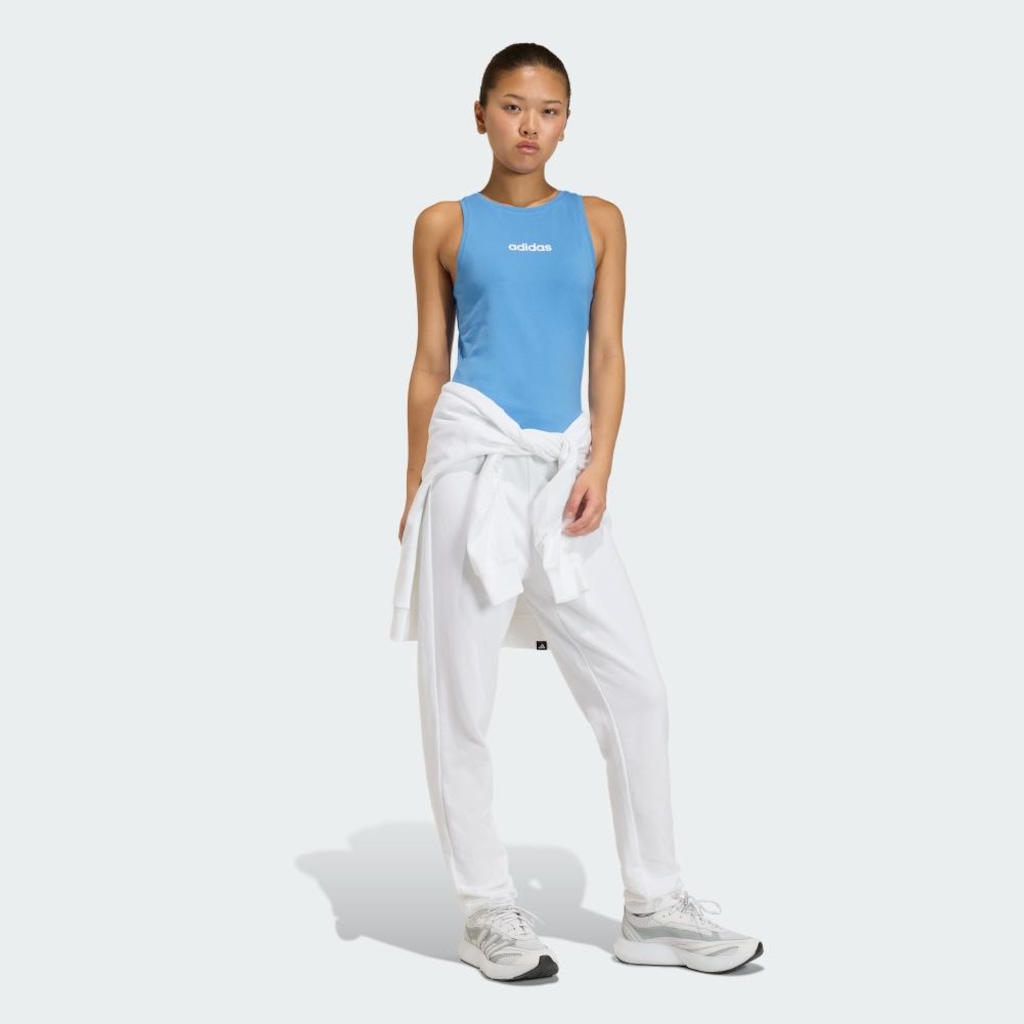 Imagem 4 do produto Camiseta Regata adidas Algodão Essentials Linear Slim - Feminina