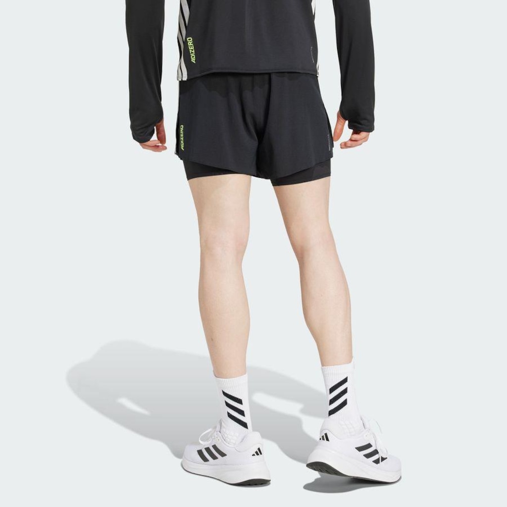 Imagem 4 do produto Shorts adidas Bolso Gel 2 Em 1 Adizero Running - Masculina