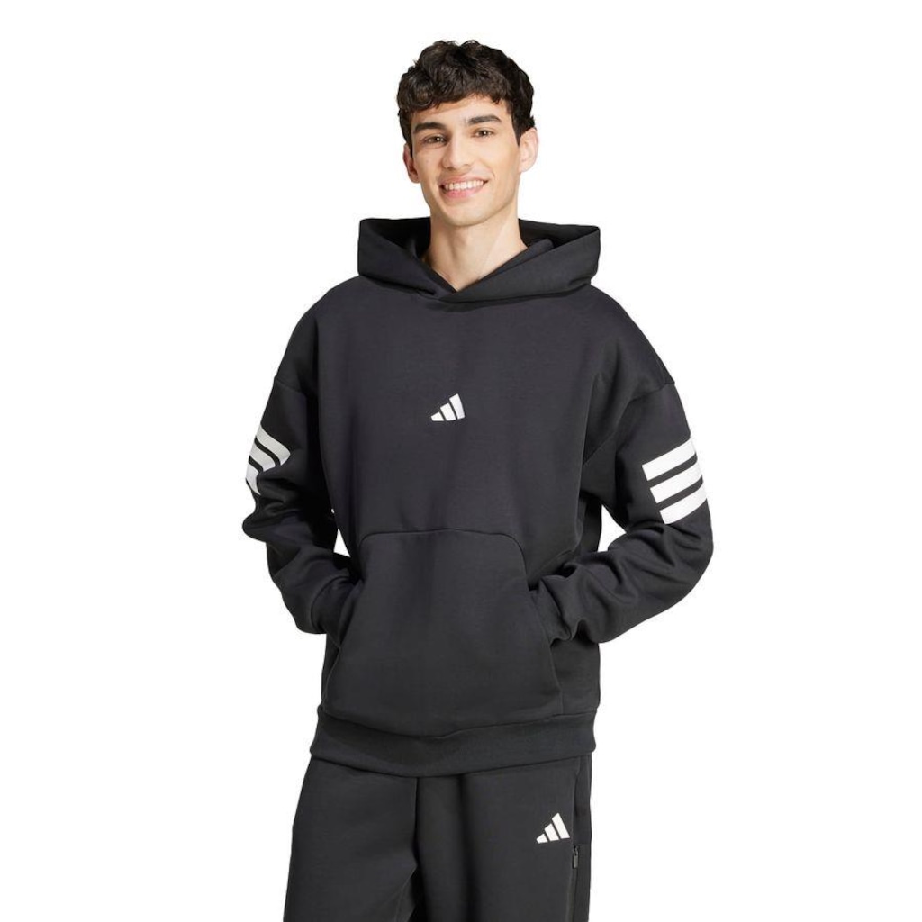 Imagem 2 do produto Blusão adidas Capuz Future Icons Três Listras - Masculina