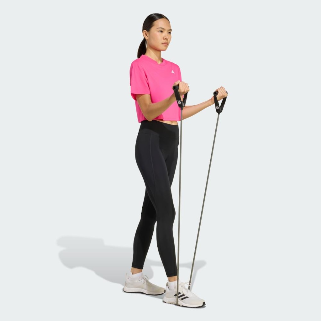 Imagem 4 do produto Camiseta Treino adidas Boxy Essentials - Feminina