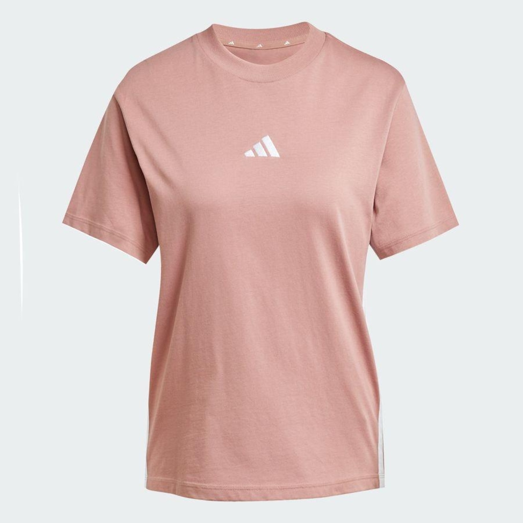 Imagem 3 do produto Camiseta adidas Essentials Três Listras - Feminina