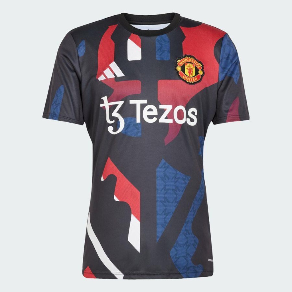 Imagem 3 do produto Camisa Pré-Jogo Manchester United 24/25 adidas - Masculina