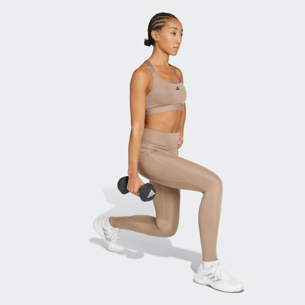 Imagem 4 do produto Legging Optime Essentials Stash Pocket Full-Length - adidas - Mulher