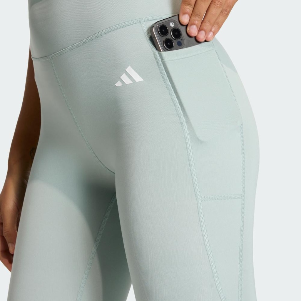 Imagem 5 do produto Legging Optime Essentials Stash Pocket Full-Length - adidas - Mulher