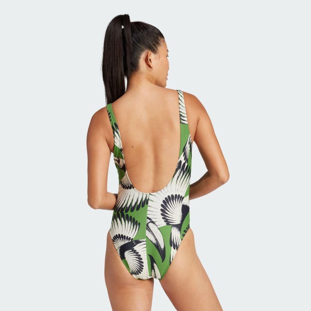 Imagem 4 do produto Maiô adidas X Farm Três Listras - Adulto