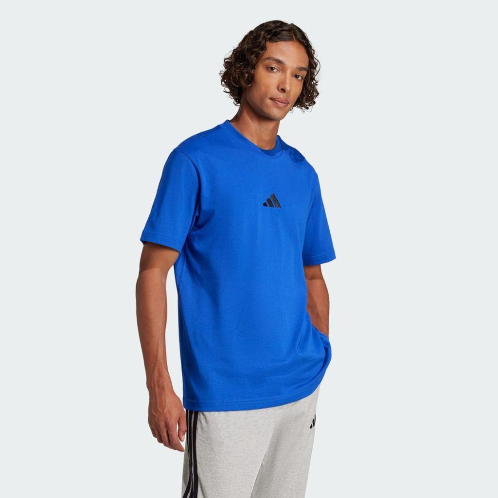 Imagem 5 do produto Camiseta adidas Malha Simples Essentials Small Logo - Masculina