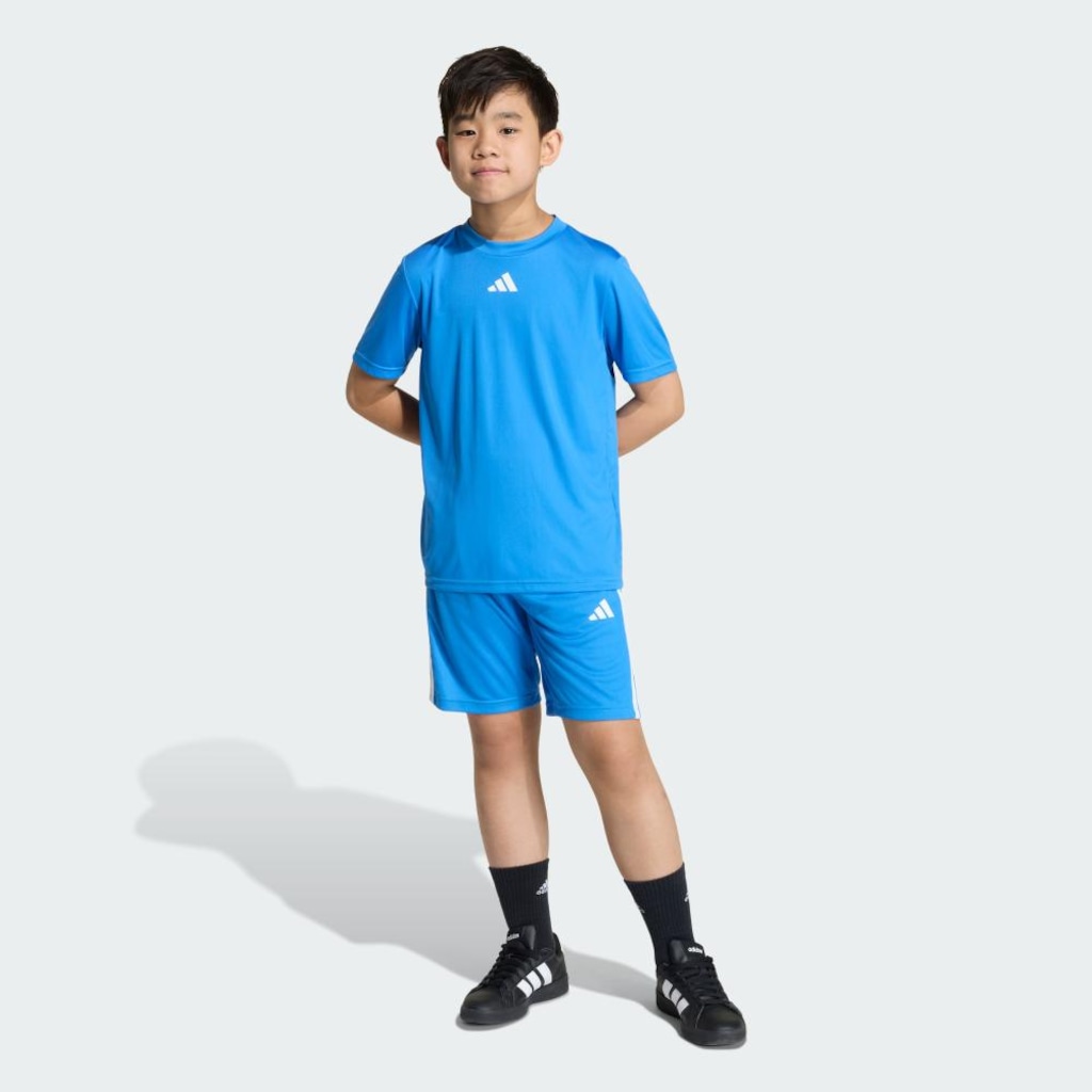 Imagem 3 do produto Conjunto Camiseta adidas Train Essentials Três Listras Infantil