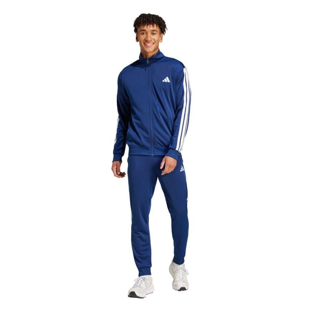 Imagem 2 do produto Agasalho adidas Sportswear Basic Três Listras Tricot - Masculino