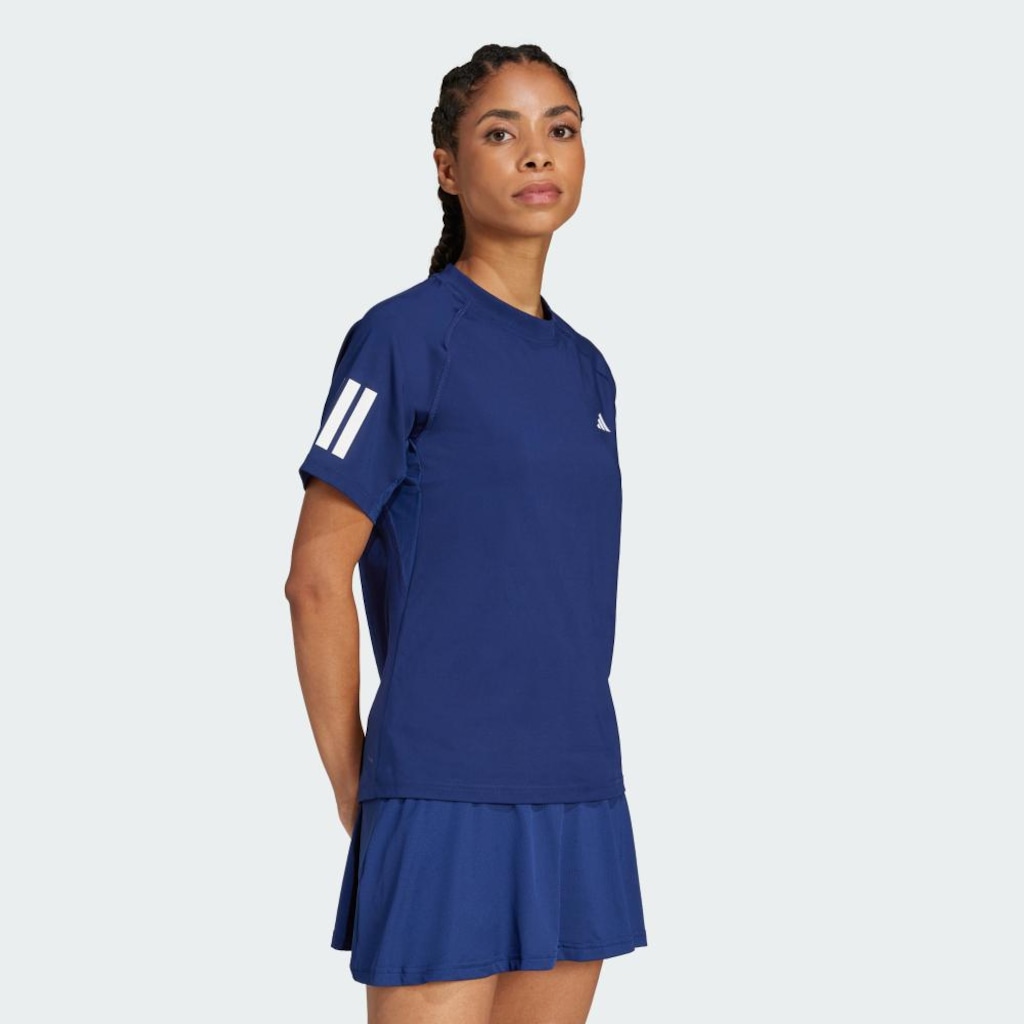Imagem 4 do produto Camiseta adidas Club Três Listras Tennis Climacool - Feminina