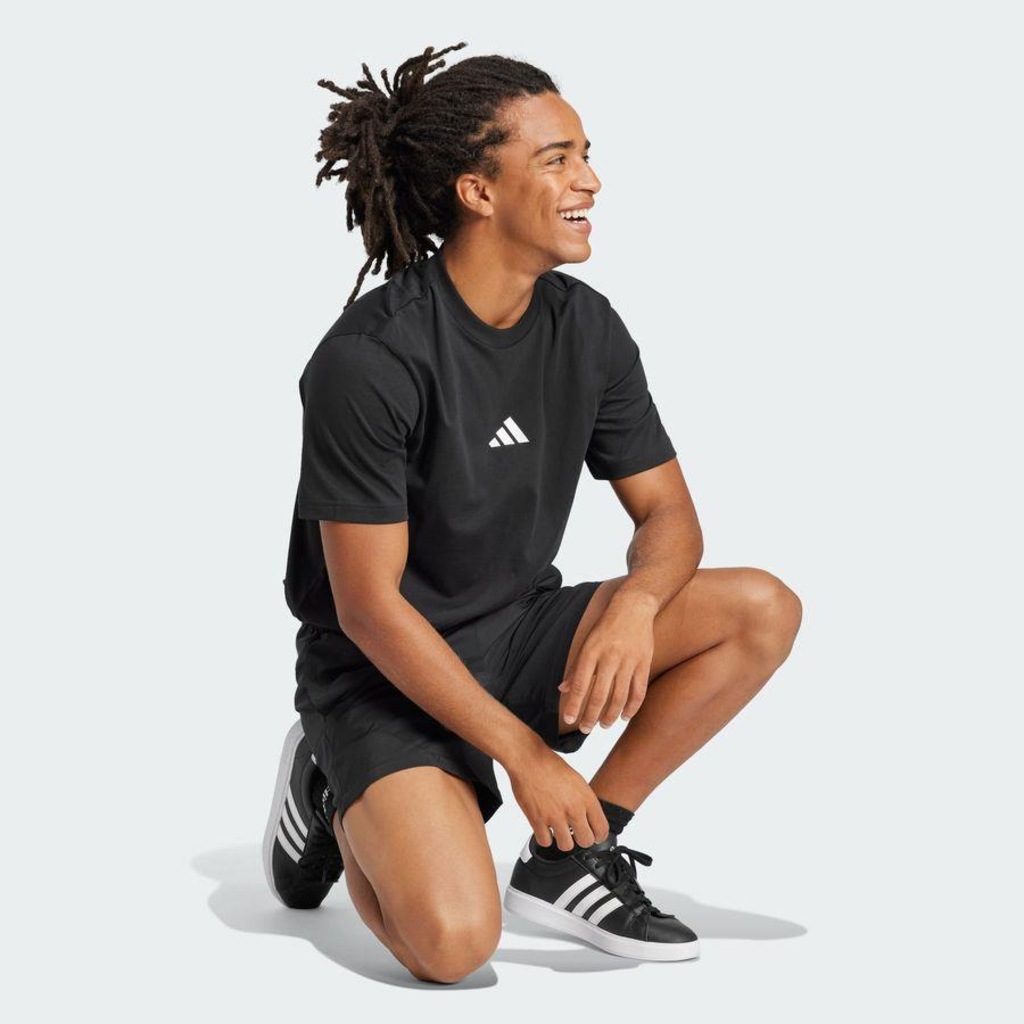 Imagem 5 do produto Camiseta adidas Malha Simples Essentials Small Logo - Masculina