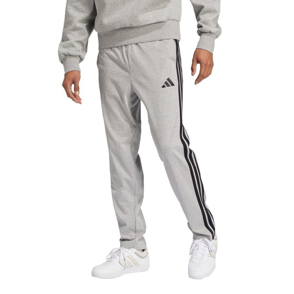Imagem 2 do produto Calça adidas Malha Simples Essentials Três Listras - Masculina