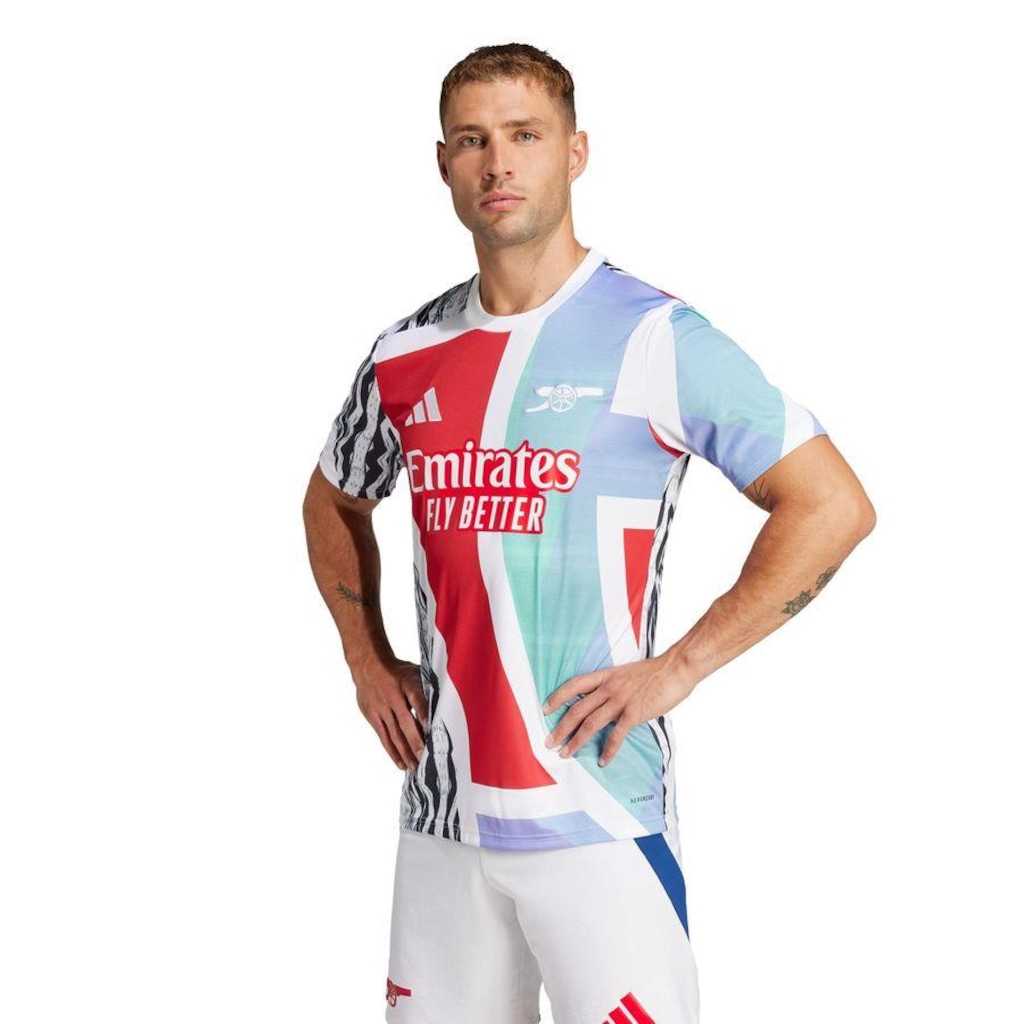 Imagem 2 do produto Camisa Arsenal 24/25 adidas Pré-Jogo - Masculina
