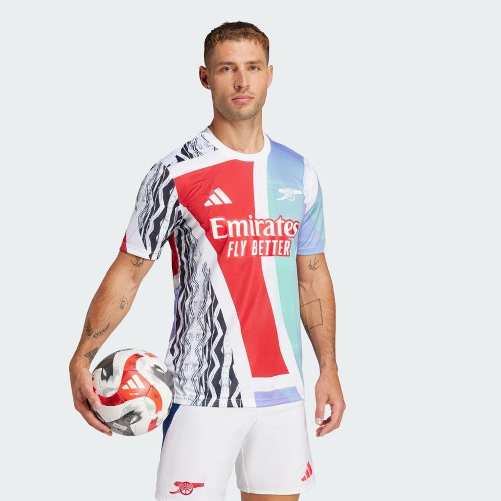 Imagem 5 do produto Camisa Arsenal 24/25 adidas Pré-Jogo - Masculina