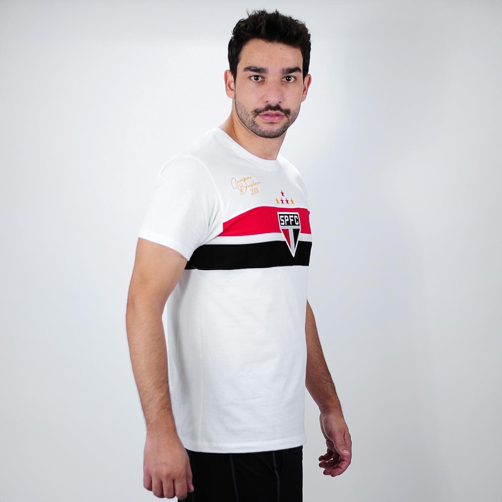 Imagem 4 do produto Camiseta do São Paulo Retrômania Capitão 2008 - Masculina