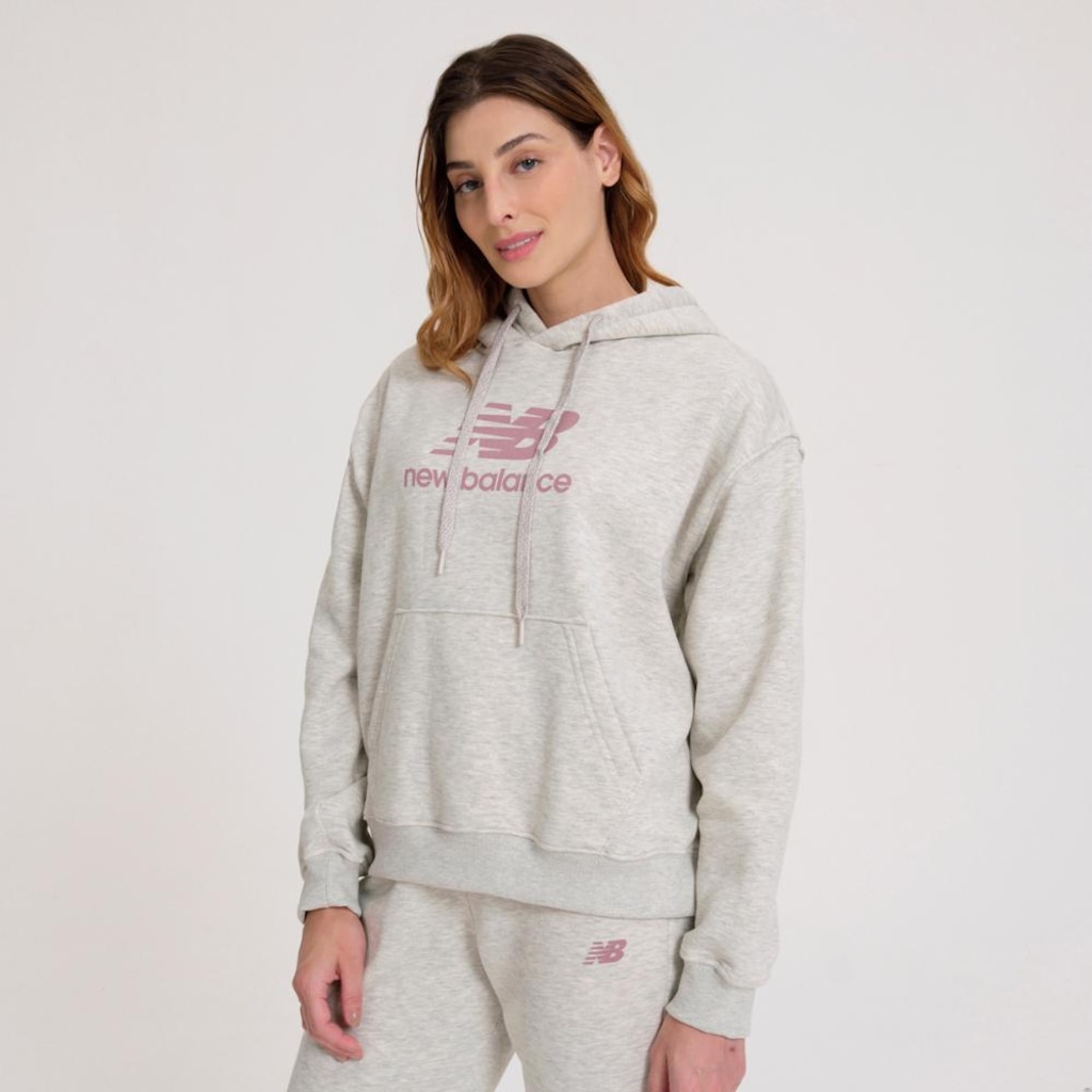 Imagem 2 do produto Blusão com Capuz New Balance Essentials - Feminino